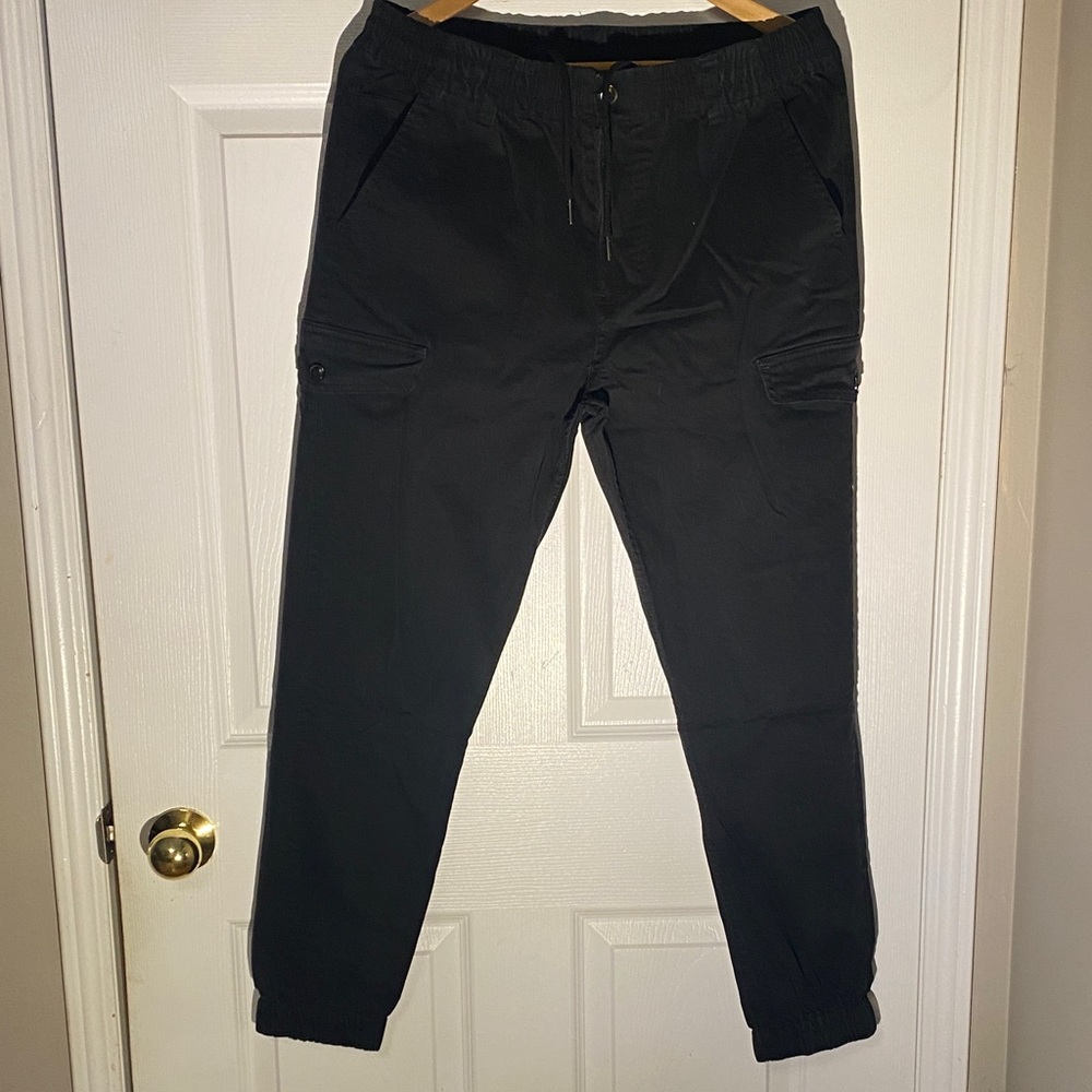 Forever 21 Men's Dark Cargo Pants